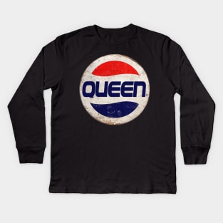 QUEEN Or PEPSI Kids Long Sleeve T-Shirt